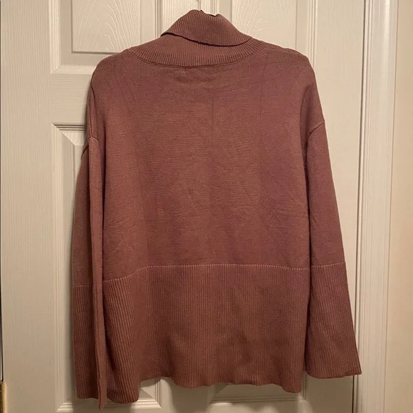 Anrabess Mauve Turtleneck Sweater…size L - Picture 2 of 7